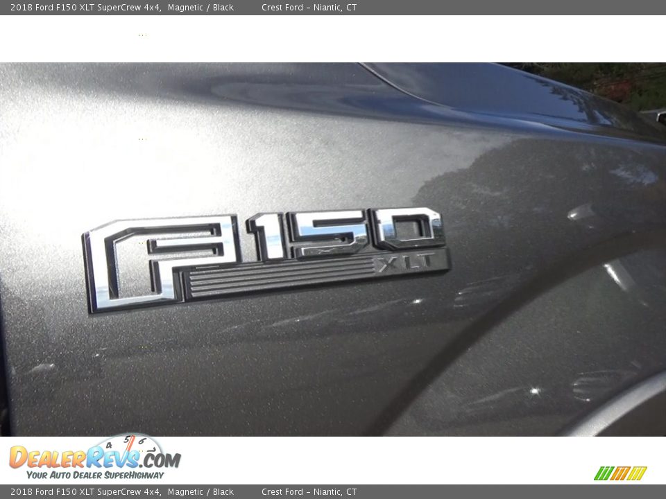 2018 Ford F150 XLT SuperCrew 4x4 Magnetic / Black Photo #26