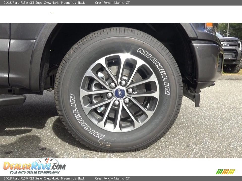 2018 Ford F150 XLT SuperCrew 4x4 Magnetic / Black Photo #27