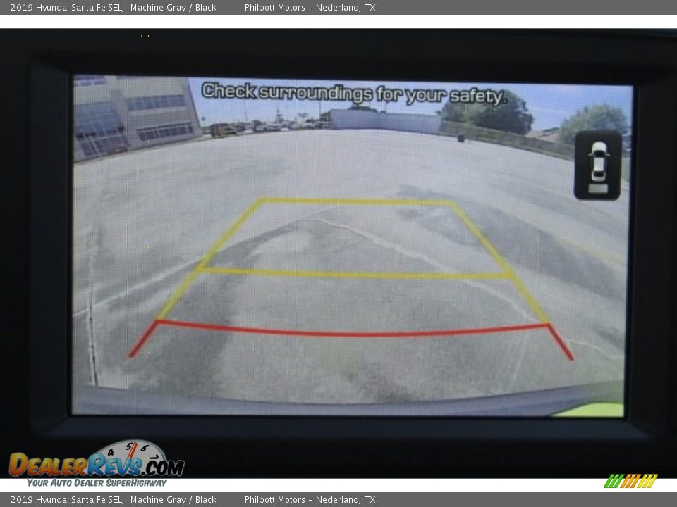 2019 Hyundai Santa Fe SEL Machine Gray / Black Photo #15