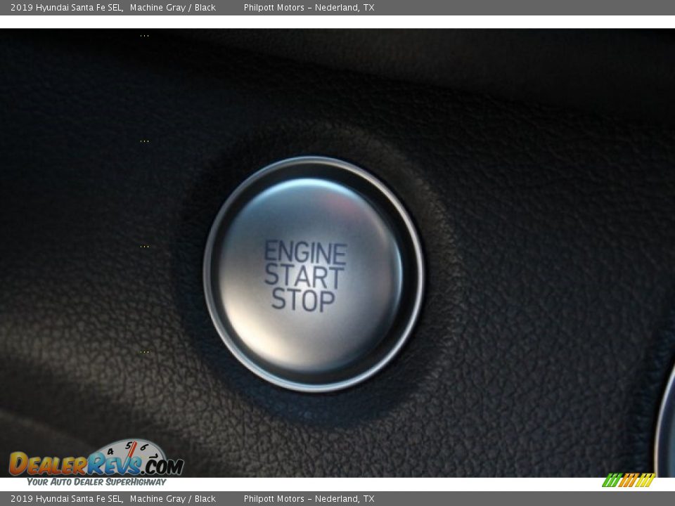 2019 Hyundai Santa Fe SEL Machine Gray / Black Photo #17