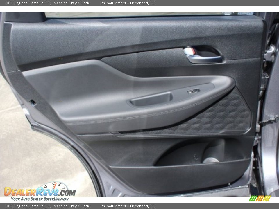 2019 Hyundai Santa Fe SEL Machine Gray / Black Photo #22