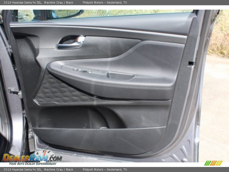 2019 Hyundai Santa Fe SEL Machine Gray / Black Photo #29