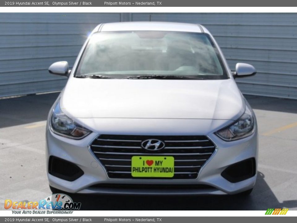 2019 Hyundai Accent SE Olympus Silver / Black Photo #2