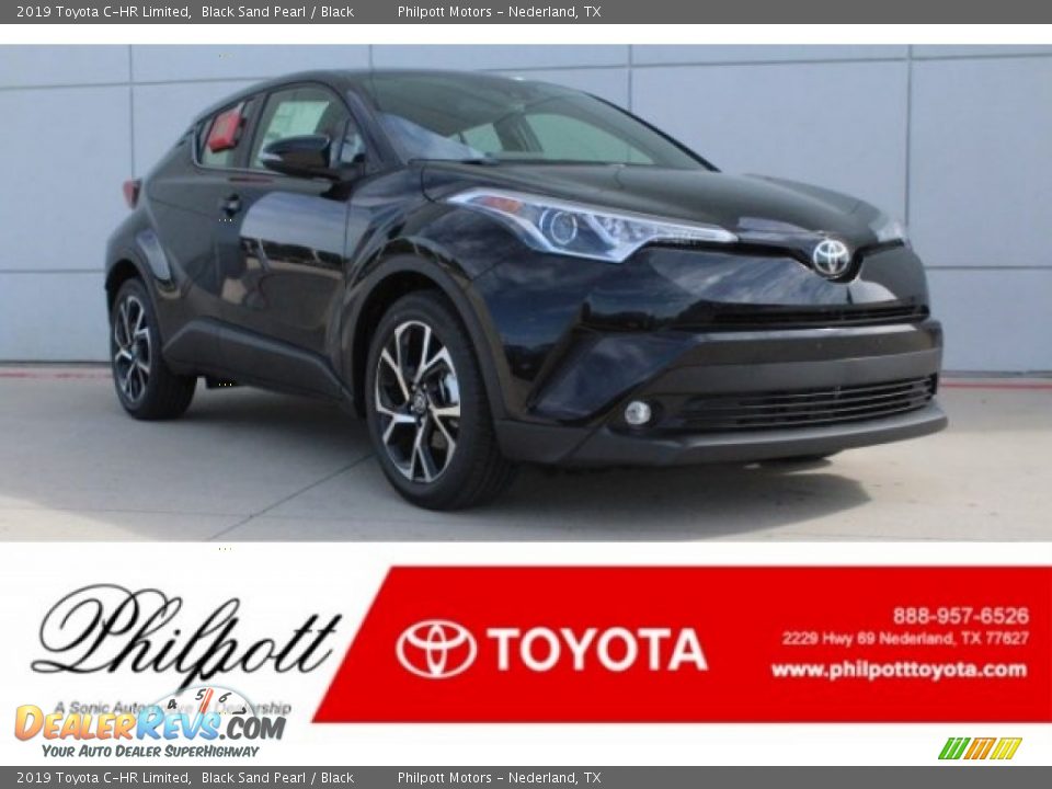 2019 Toyota C-HR Limited Black Sand Pearl / Black Photo #1
