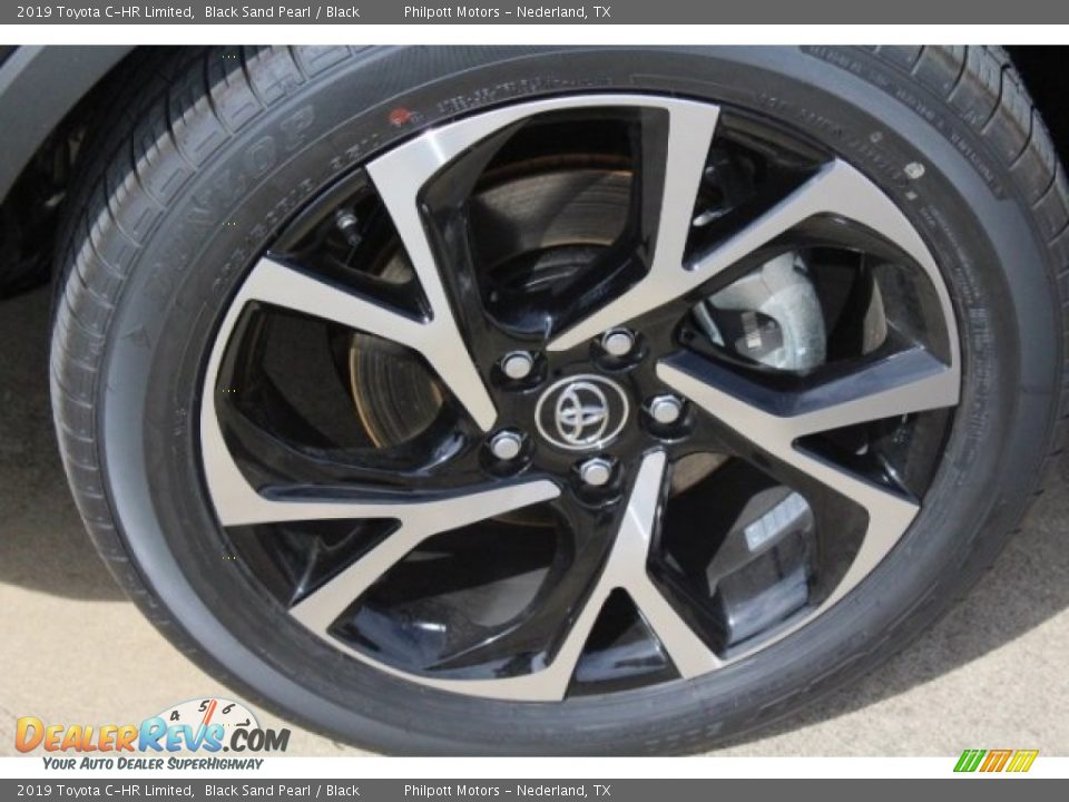 2019 Toyota C-HR Limited Black Sand Pearl / Black Photo #10