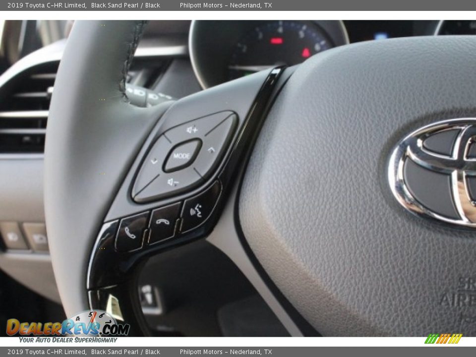 2019 Toyota C-HR Limited Black Sand Pearl / Black Photo #19