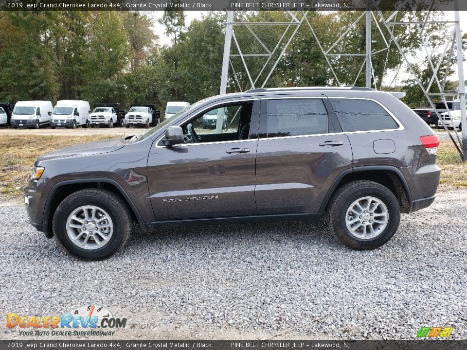 2019 Jeep Grand Cherokee Laredo 4x4 Granite Crystal Metallic / Black Photo #3