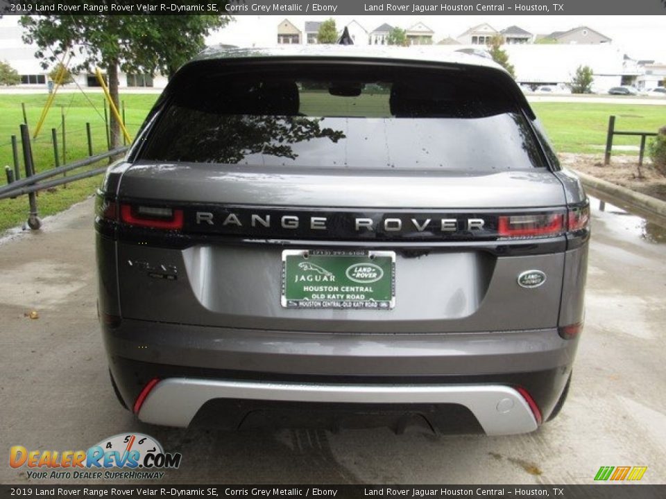 2019 Land Rover Range Rover Velar R-Dynamic SE Corris Grey Metallic / Ebony Photo #8