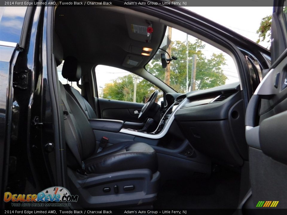 2014 Ford Edge Limited AWD Tuxedo Black / Charcoal Black Photo #30