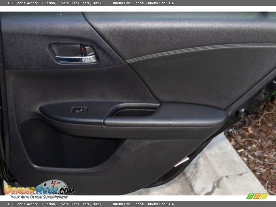 2013 Honda Accord EX Sedan Crystal Black Pearl / Black Photo #31