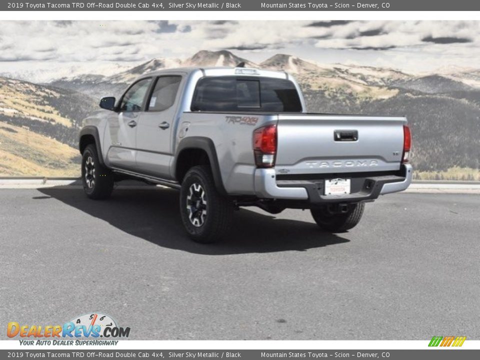 2019 Toyota Tacoma TRD Off-Road Double Cab 4x4 Silver Sky Metallic / Black Photo #3