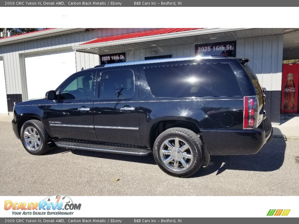 2009 GMC Yukon XL Denali AWD Carbon Black Metallic / Ebony Photo #3