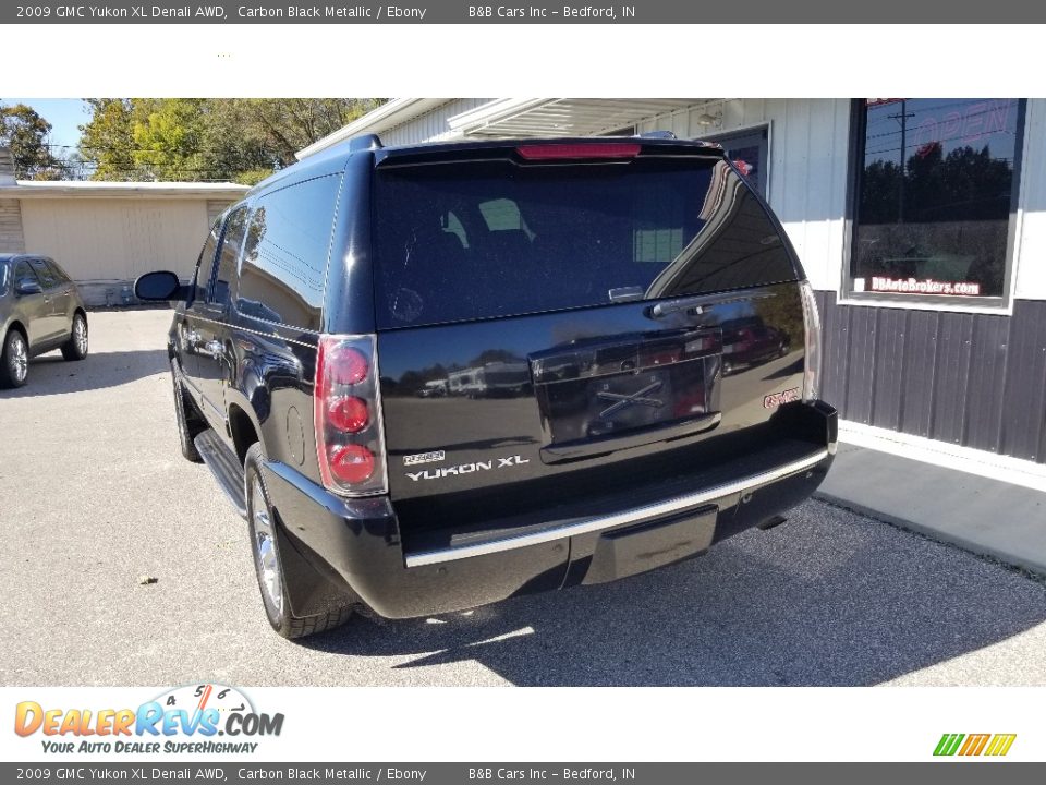 2009 GMC Yukon XL Denali AWD Carbon Black Metallic / Ebony Photo #4