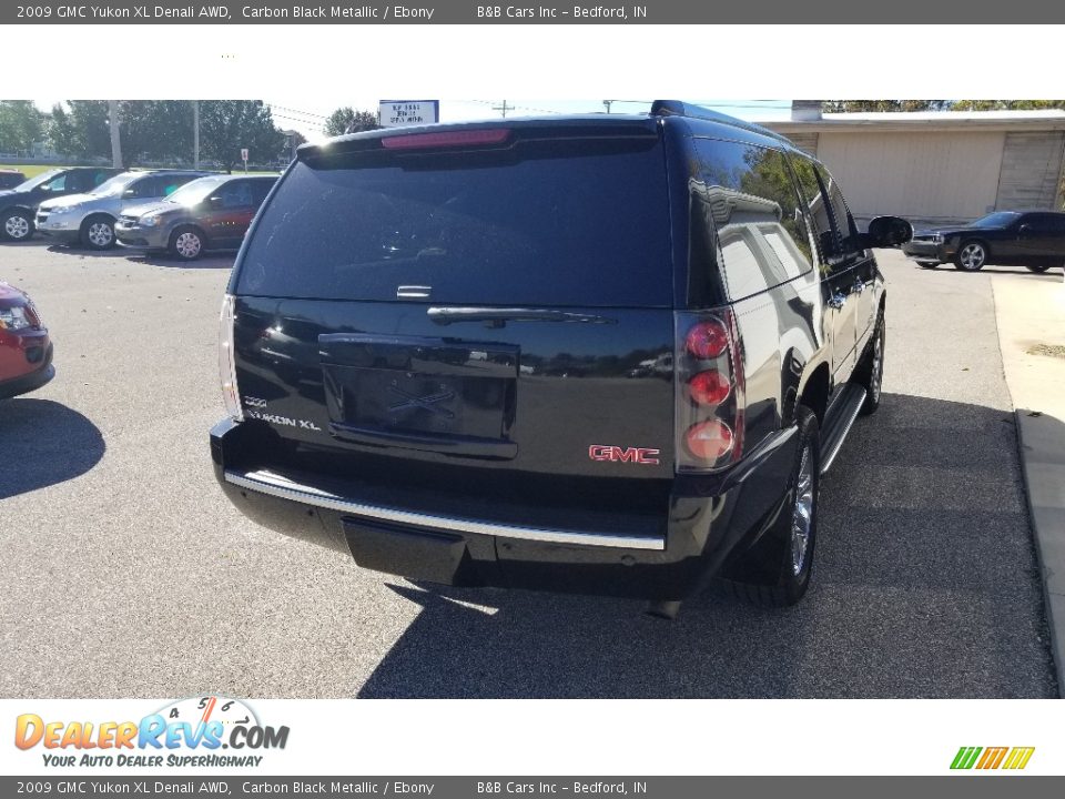 2009 GMC Yukon XL Denali AWD Carbon Black Metallic / Ebony Photo #5