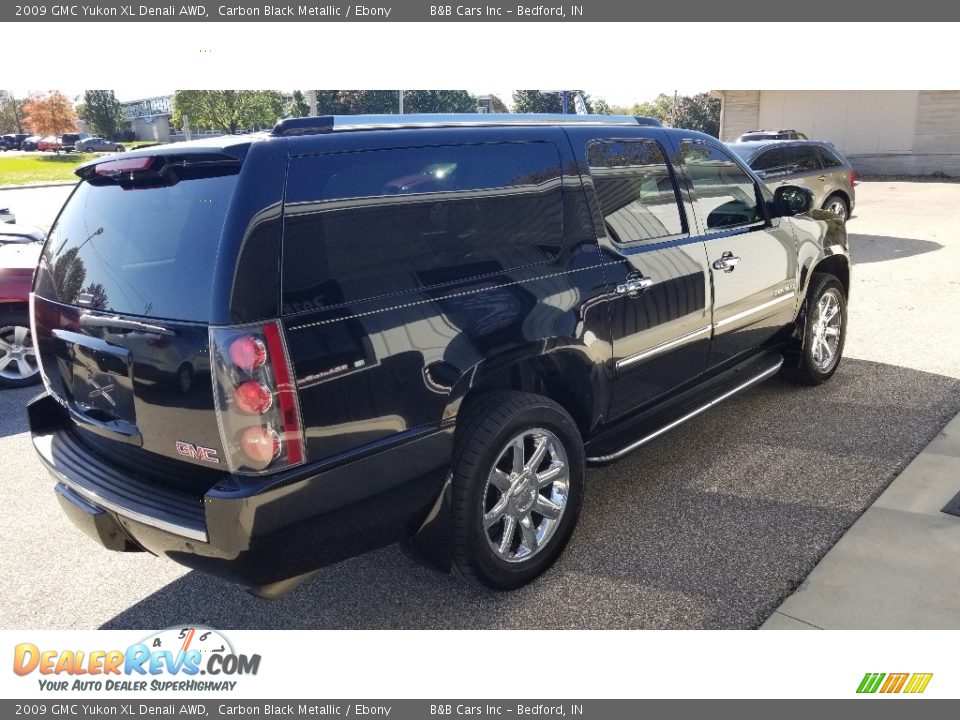2009 GMC Yukon XL Denali AWD Carbon Black Metallic / Ebony Photo #6