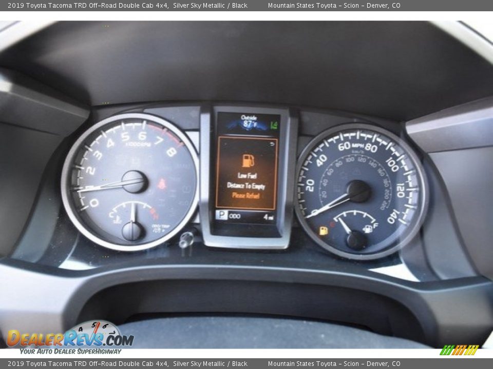 2019 Toyota Tacoma TRD Off-Road Double Cab 4x4 Gauges Photo #28