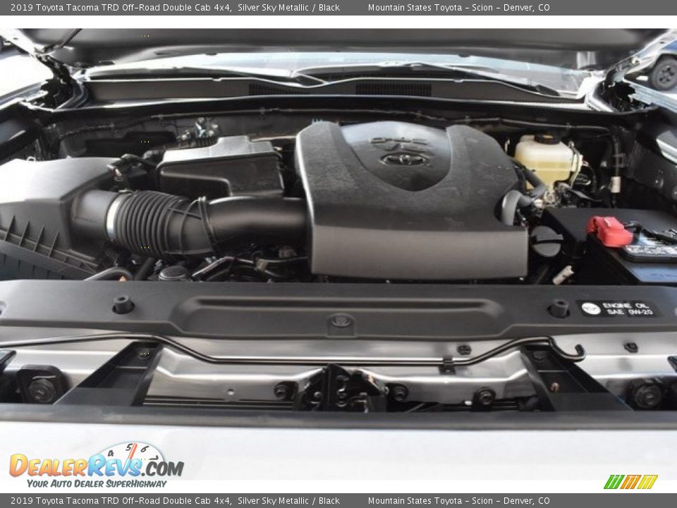2019 Toyota Tacoma TRD Off-Road Double Cab 4x4 Silver Sky Metallic / Black Photo #31