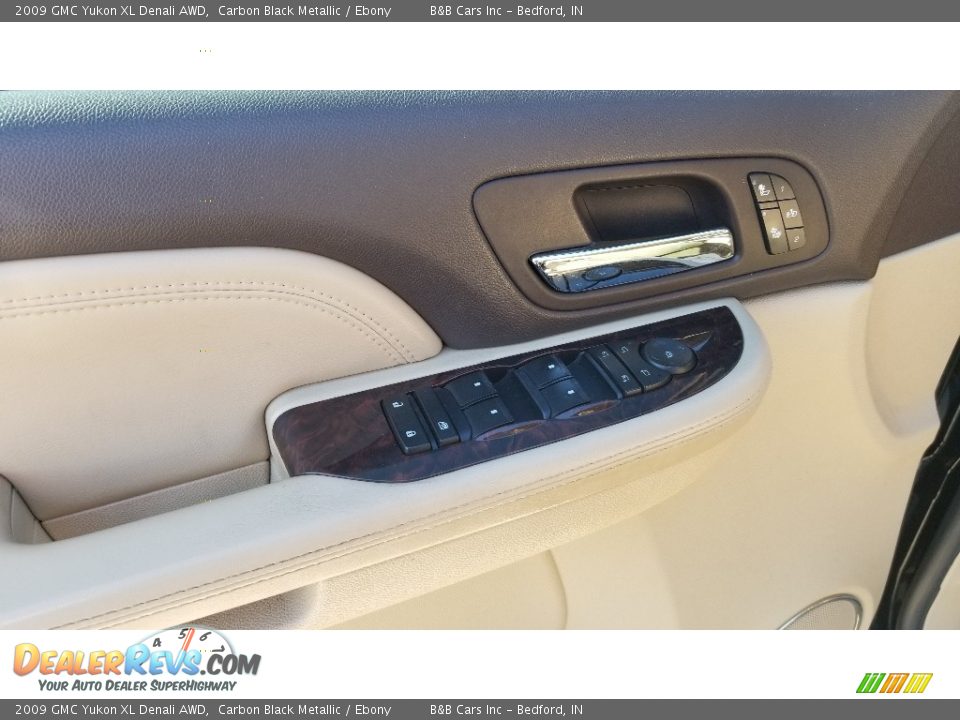 2009 GMC Yukon XL Denali AWD Carbon Black Metallic / Ebony Photo #11