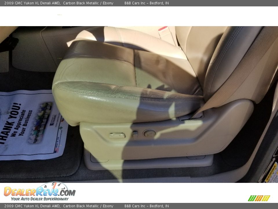 2009 GMC Yukon XL Denali AWD Carbon Black Metallic / Ebony Photo #12