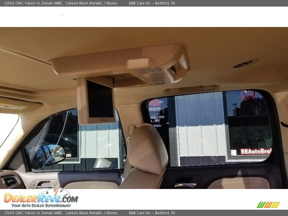 2009 GMC Yukon XL Denali AWD Carbon Black Metallic / Ebony Photo #17