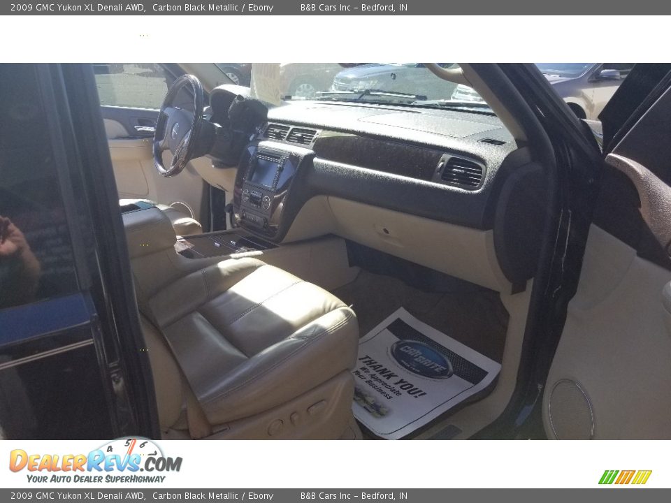 2009 GMC Yukon XL Denali AWD Carbon Black Metallic / Ebony Photo #22
