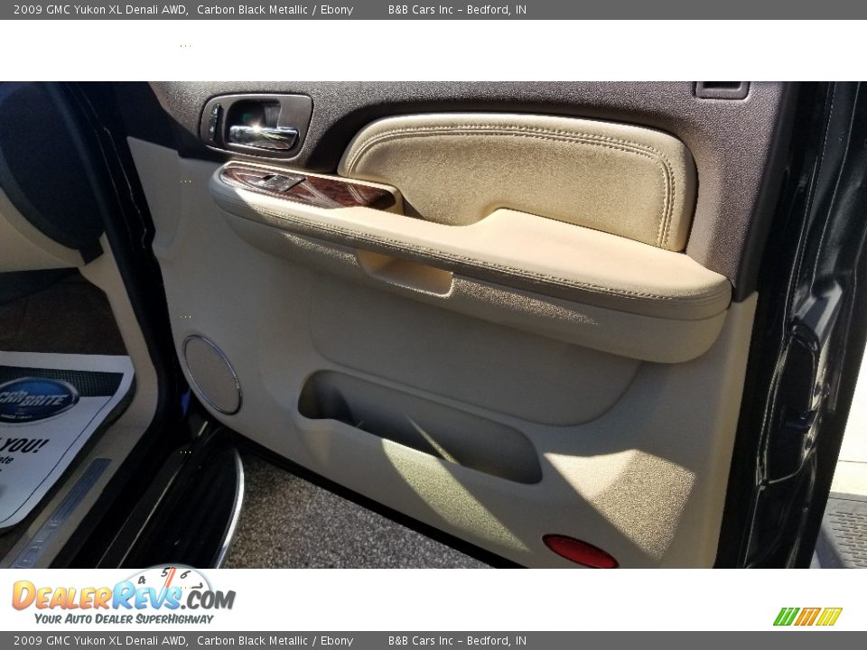 2009 GMC Yukon XL Denali AWD Carbon Black Metallic / Ebony Photo #23