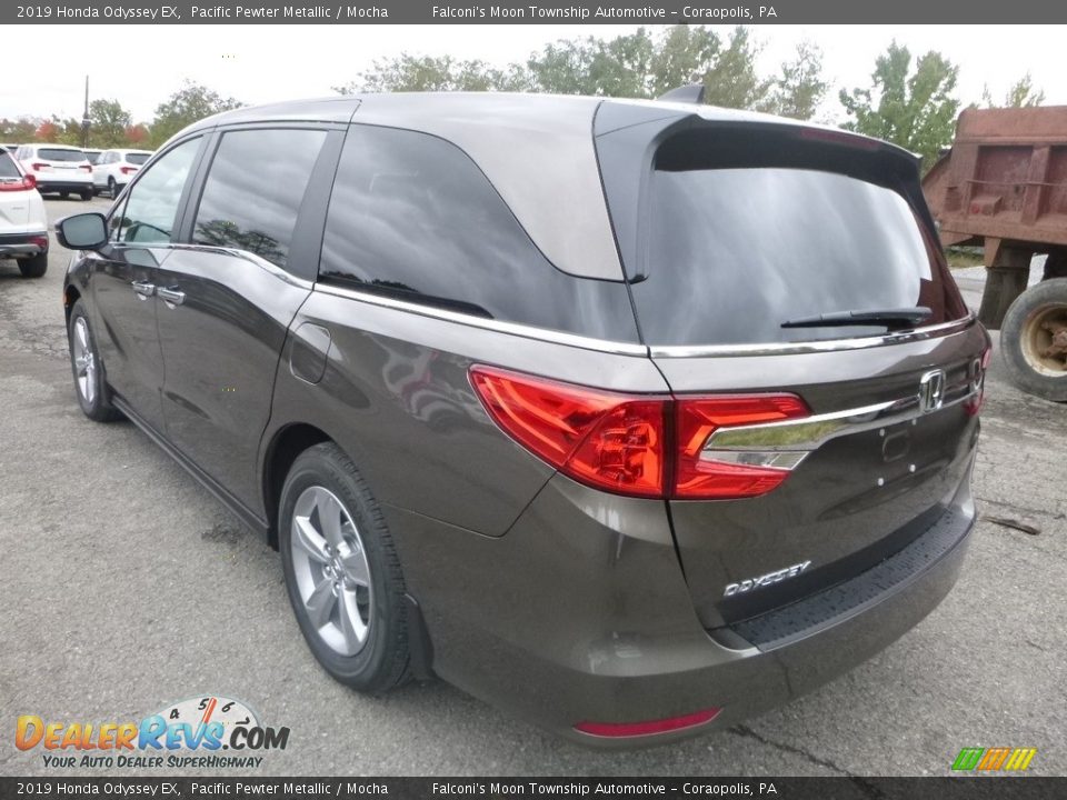 2019 Honda Odyssey EX Pacific Pewter Metallic / Mocha Photo #2