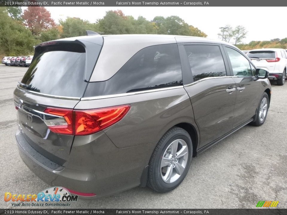 2019 Honda Odyssey EX Pacific Pewter Metallic / Mocha Photo #4