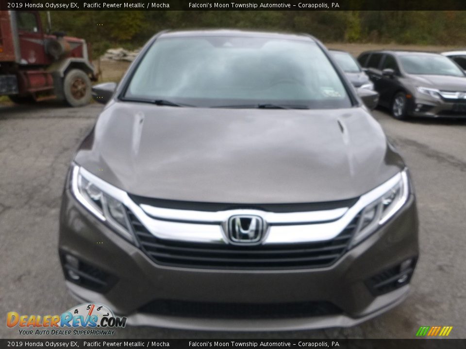 2019 Honda Odyssey EX Pacific Pewter Metallic / Mocha Photo #6