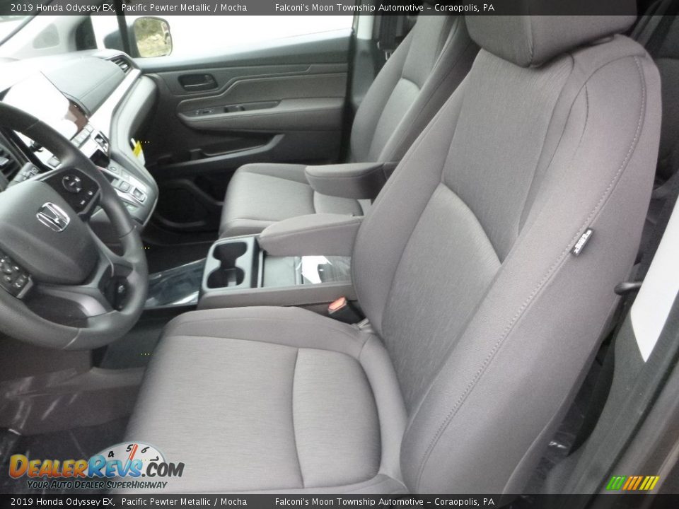 2019 Honda Odyssey EX Pacific Pewter Metallic / Mocha Photo #8