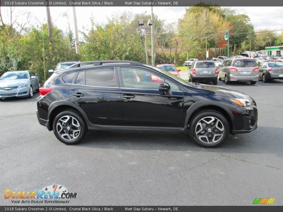 2018 Subaru Crosstrek 2.0i Limited Crystal Black Silica / Black Photo #5