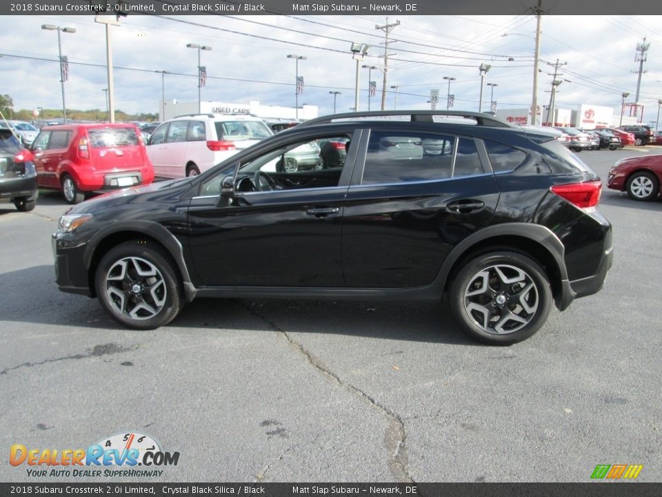 2018 Subaru Crosstrek 2.0i Limited Crystal Black Silica / Black Photo #9