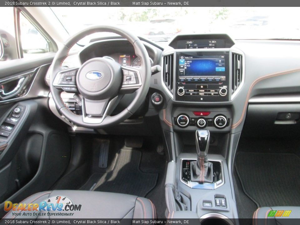 2018 Subaru Crosstrek 2.0i Limited Crystal Black Silica / Black Photo #10