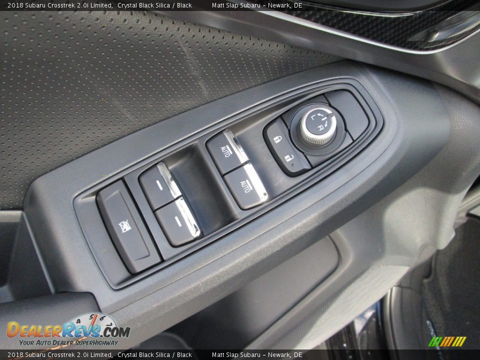 2018 Subaru Crosstrek 2.0i Limited Crystal Black Silica / Black Photo #15