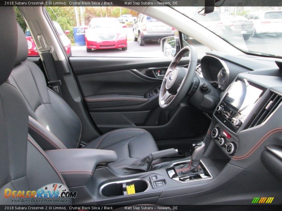 2018 Subaru Crosstrek 2.0i Limited Crystal Black Silica / Black Photo #17