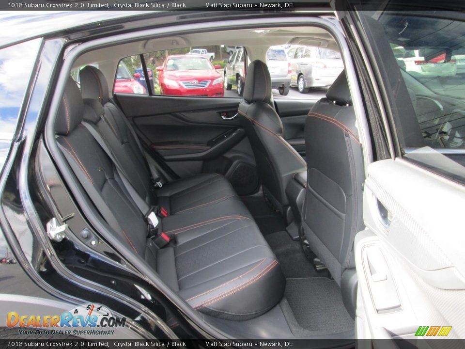 2018 Subaru Crosstrek 2.0i Limited Crystal Black Silica / Black Photo #19