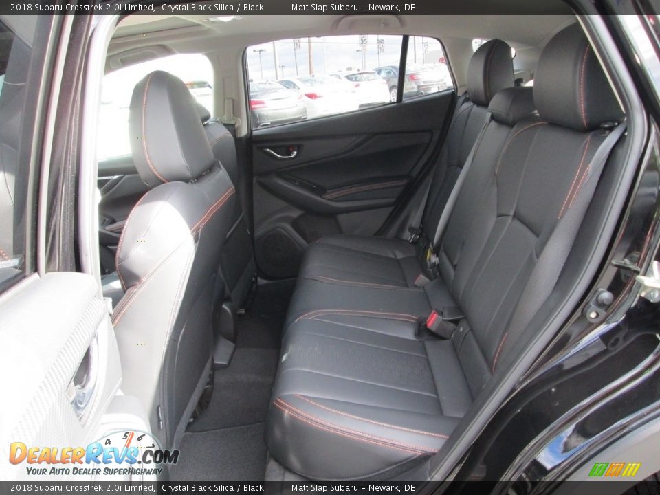 2018 Subaru Crosstrek 2.0i Limited Crystal Black Silica / Black Photo #22