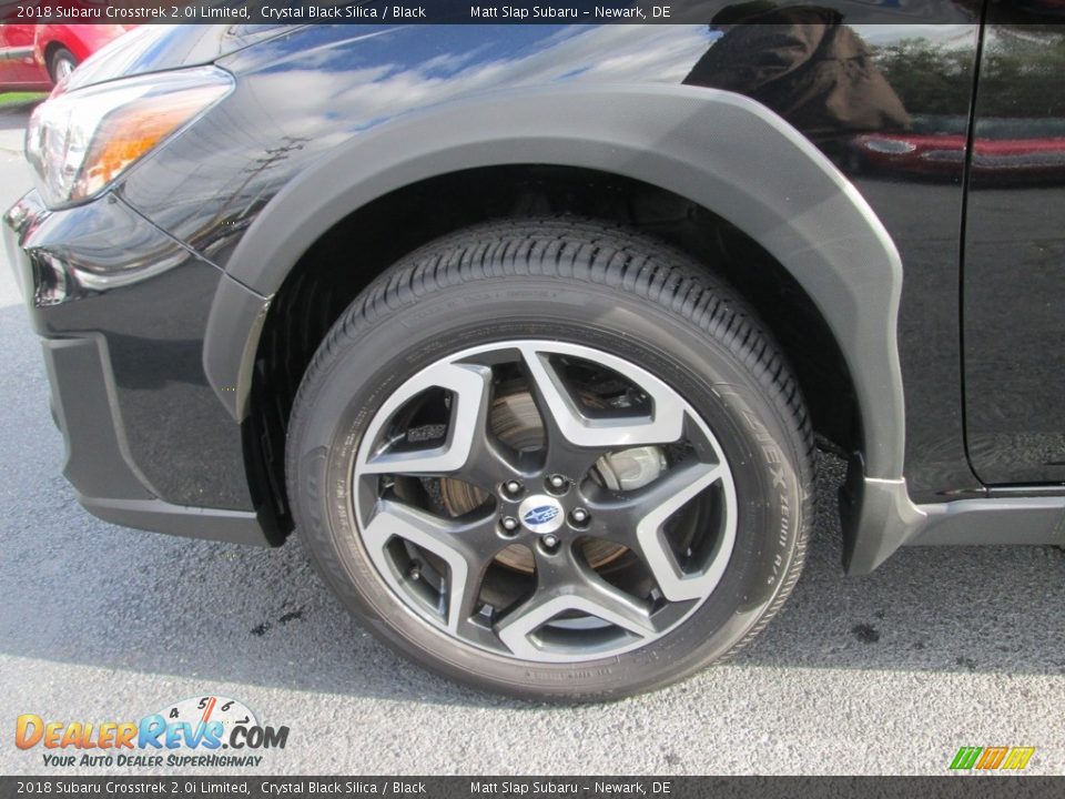 2018 Subaru Crosstrek 2.0i Limited Crystal Black Silica / Black Photo #23