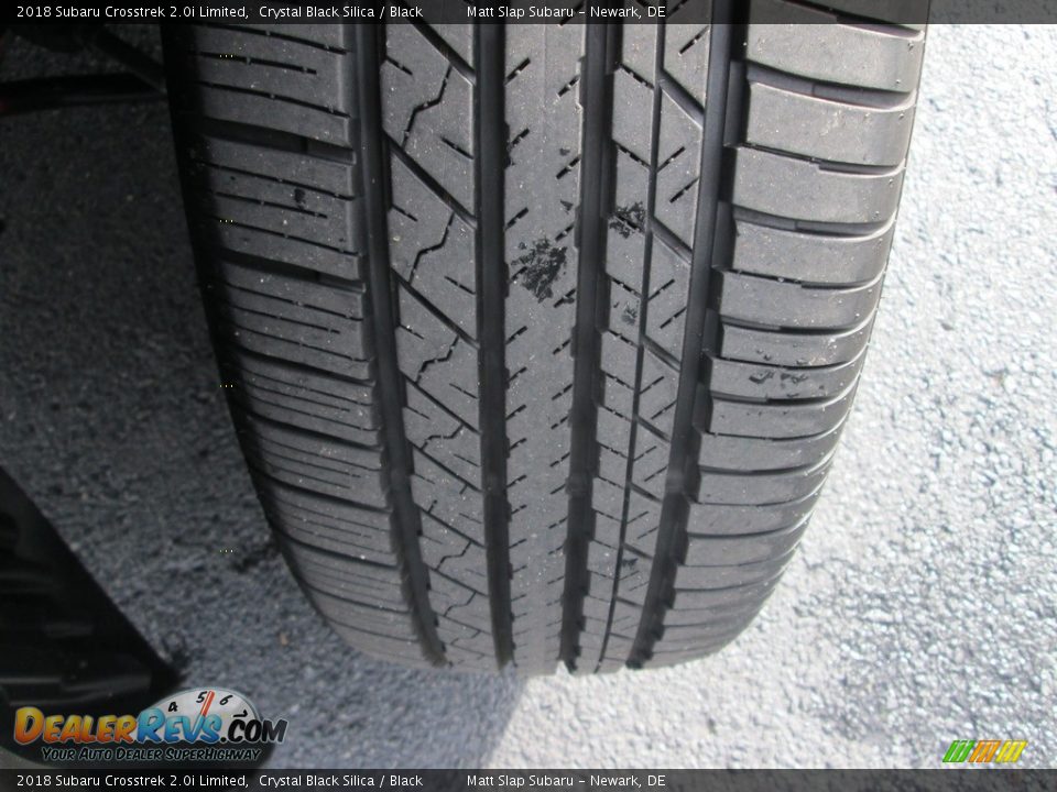 2018 Subaru Crosstrek 2.0i Limited Crystal Black Silica / Black Photo #24