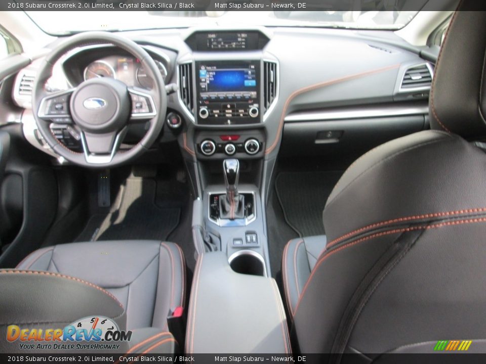2018 Subaru Crosstrek 2.0i Limited Crystal Black Silica / Black Photo #25