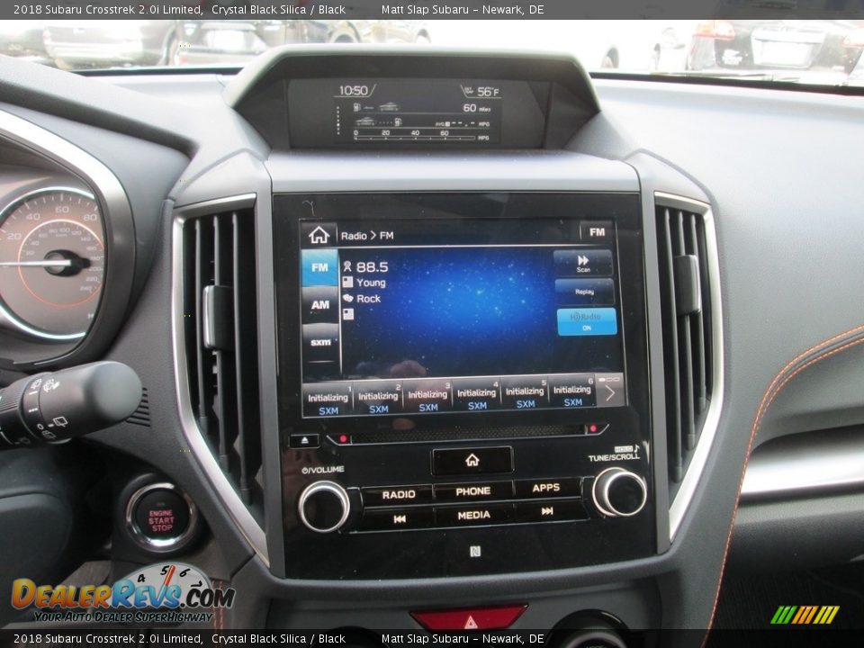 2018 Subaru Crosstrek 2.0i Limited Crystal Black Silica / Black Photo #26