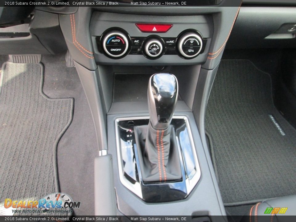 2018 Subaru Crosstrek 2.0i Limited Crystal Black Silica / Black Photo #27