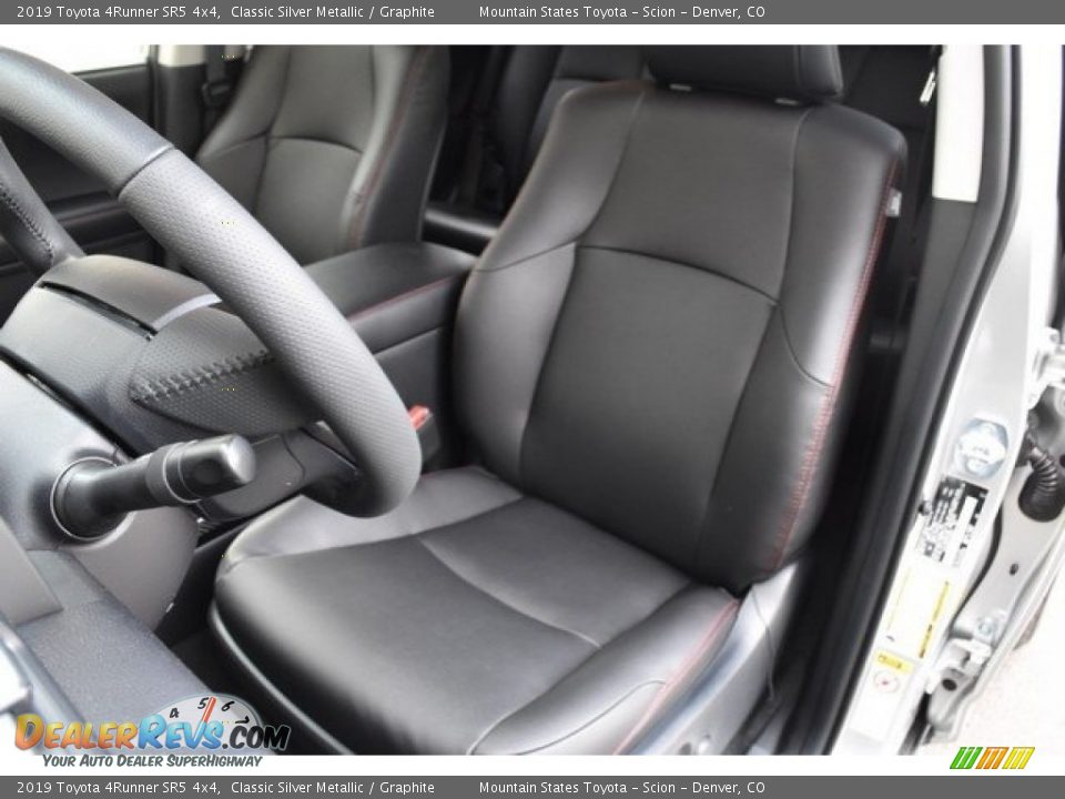 Front Seat of 2019 Toyota 4Runner SR5 4x4 Photo #7