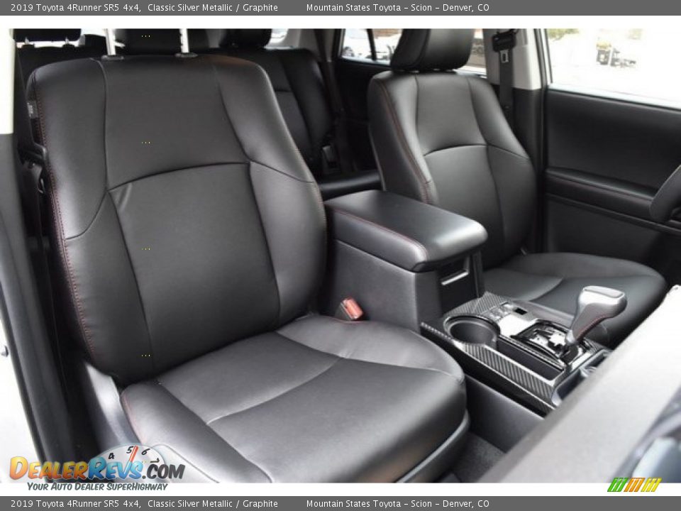 Front Seat of 2019 Toyota 4Runner SR5 4x4 Photo #13