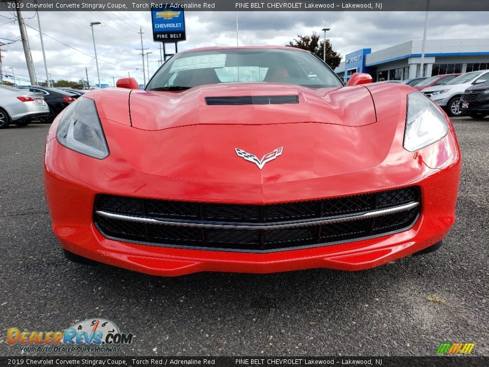 2019 Chevrolet Corvette Stingray Coupe Torch Red / Adrenaline Red Photo #2