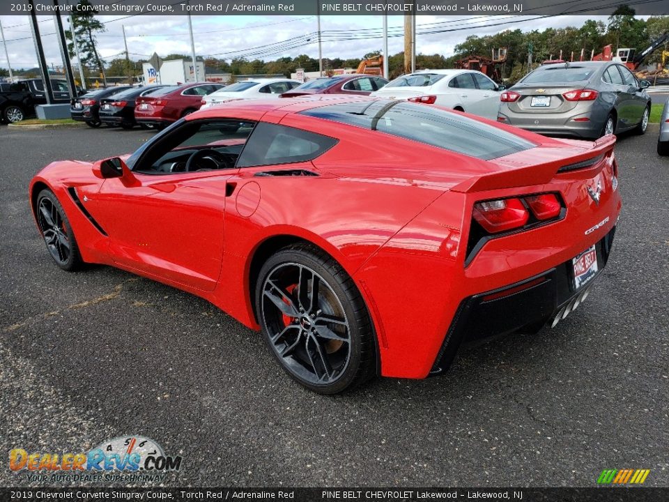 2019 Chevrolet Corvette Stingray Coupe Torch Red / Adrenaline Red Photo #4