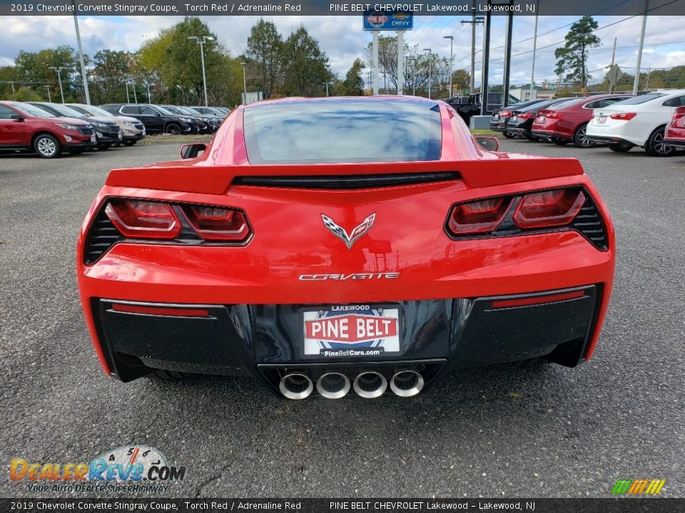 2019 Chevrolet Corvette Stingray Coupe Torch Red / Adrenaline Red Photo #5