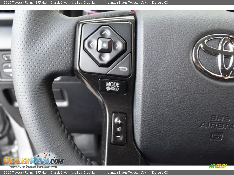 2019 Toyota 4Runner SR5 4x4 Steering Wheel Photo #26