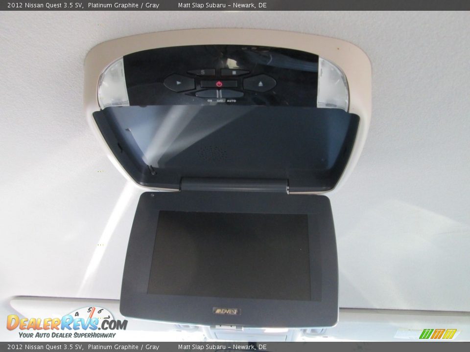 2012 Nissan Quest 3.5 SV Platinum Graphite / Gray Photo #19