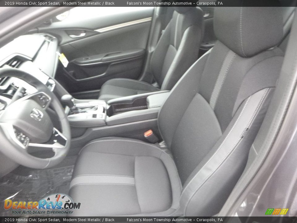 Front Seat of 2019 Honda Civic Sport Sedan Photo #9